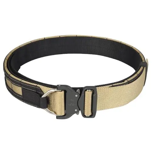 Defcon 5 Lima Tactical Belt Coyote Tan - Cinturón Táctico Militar Resistente