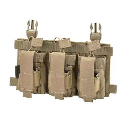 Defcon 5 Panel para cargadores de calibre 5,56 y 9 mm Thunder, Coyote Tan, Talla única