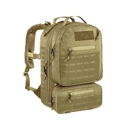 DEFCON 5 Patriot - Mochila modular compatible con Hydro (23 litros), color marrón, marrón, Talla única