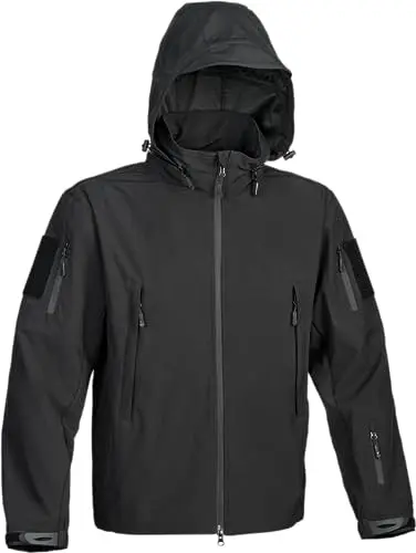 Defcon 5 Scorpion Light Softshell Chaqueta Táctica Negro Talla S