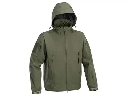 Defcon 5 Scorpion Light Softshell OD Green Talla S - Chaqueta Táctica Ligera