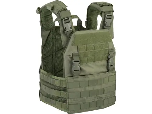 Defender Plate Carrier OD Green - Chaleco Portaplacas Táctico Profesional