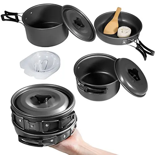 Diealles - Set Cocina Camping , 2-3 Personas