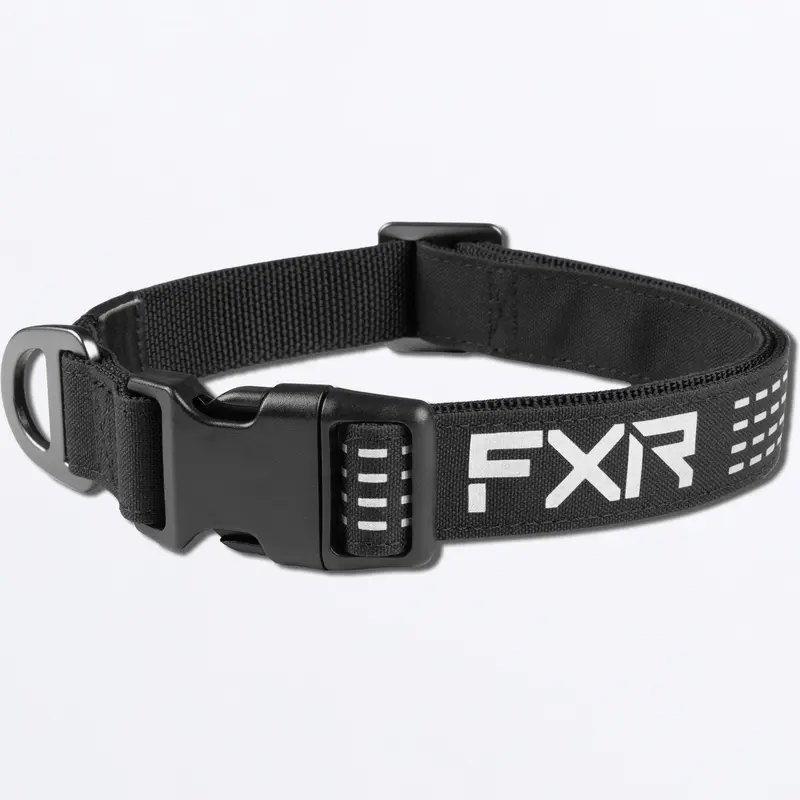 DOG COLLAR 24-BLACK/GREY