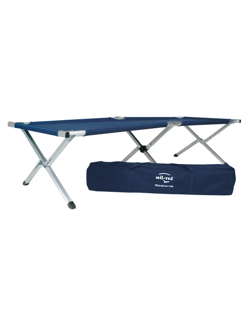 FELDBETT US TYP ALU M.TA.190X65 CM BLAU