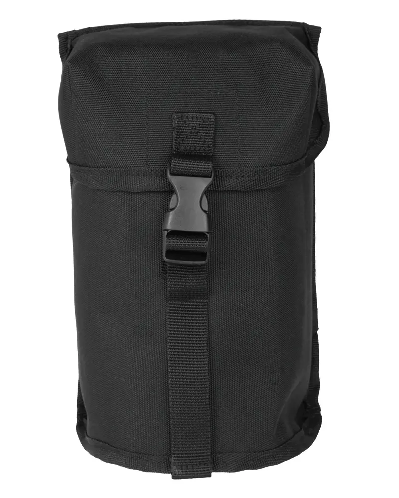 FELDFLASCHENTASCHE MOLLE BRIT.-STYLE SCHWARZ