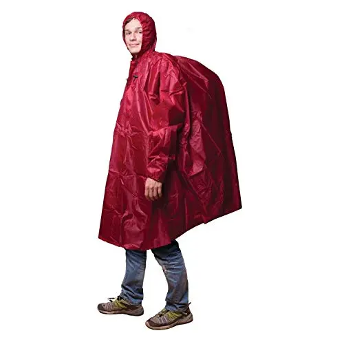 Frendo 1377 - Chubasquero para Hombre, Color Rojo, Talla FR