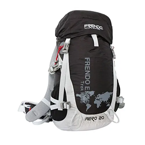 FRENDO AERO 20 - Mochila Técnica 20L Negro/Gris Sistema Dos Tendu