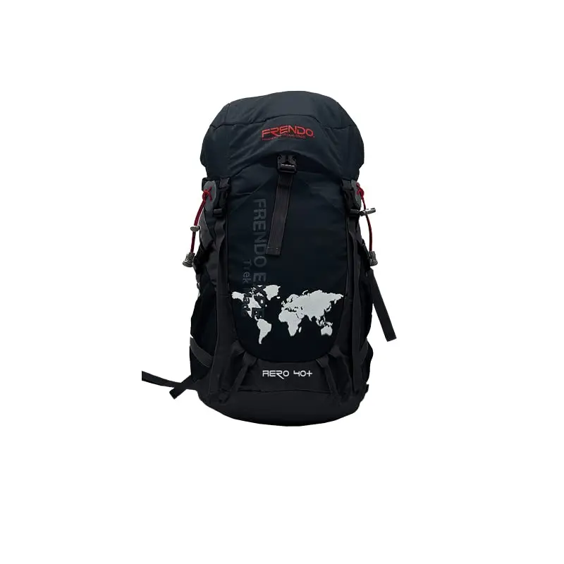 FRENDO AERO 40 + NOIR - Mochila Táctica 40L Negro Resistente Nylon
