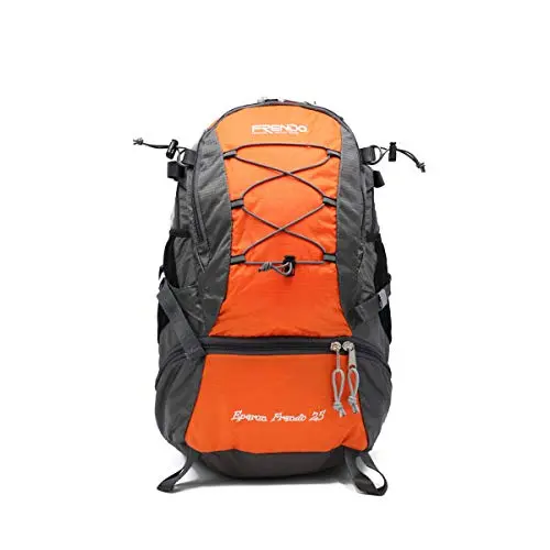 FRENDO Esperón 25 Orange - Crampones Ligeros de Acero Inoxidable para Montañismo