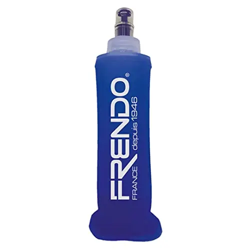 FRENDO Flasque Gel 330ml - Bidón Flexible con Boquilla Tetina para Hidratación Deportiva