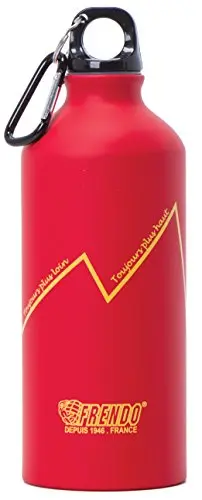 FRENDO Gourde Rainbow 0,6L Roja - Cantimplora Deportiva Reutilizable para Camping