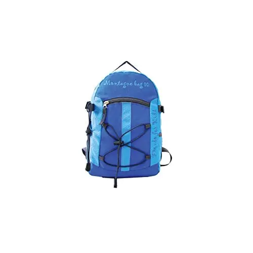 FRENDO Montagne Bag 10 Azul - Mochila Infantil 10L Senderismo con Silbato y Portabastones