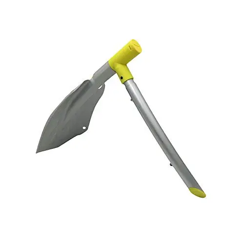 FRENDO Pala de Aluminio con Mango para Pala/Pico - Herramienta Resistente y Ligera