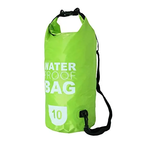 FRENDO Saco Estanco Nylon 10L Verde - Bolsa Impermeable Actividades Acuáticas