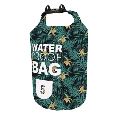 FRENDO Saco Estanco Nylon 5L Impermeable - Bolsa Seca para Deportes Acuáticos