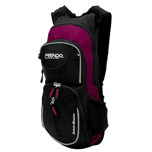 FRENDO Sainte-Baume Amarena - Mochila de Montaña 9L con Ventilación 3D y Organizador