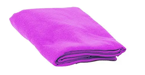 FRENDO Serviette Trekker 60x120 cm Violeta - Toalla de Microfibra para Senderismo y Viajes