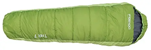 FRENDO TREK 7 DROIT - Saco de Dormir Apertura Derecha Verde Senderismo