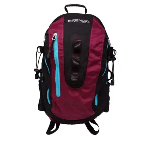FRENDO VESUBIE 16 Mochila Senderismo 16L Amarena Turquoise con Funda Lluvia