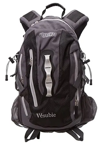 Frendo Vesubie 205502 - Mochila Deportiva (16 L), Color Negro, Color Negro - Negro, tamaño 16 L, Volumen Liters|16.0