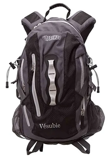 Frendo Vesubie 205504 - Mochila Deportiva (22 L), Color Negro, Color Negro - Negro, tamaño U, Volumen Liters|22.0