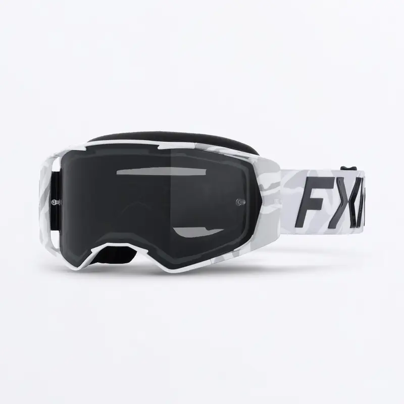 FXR FACTORY RIDE GOGGLE  26-WHITE