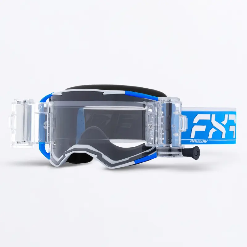 FXR FACTORY RIDE ROLL-OFF GOGGLE 26-BLUE
