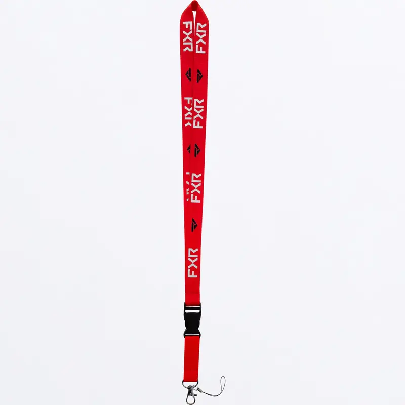 FXR LANYARD 24-RED/WHITE