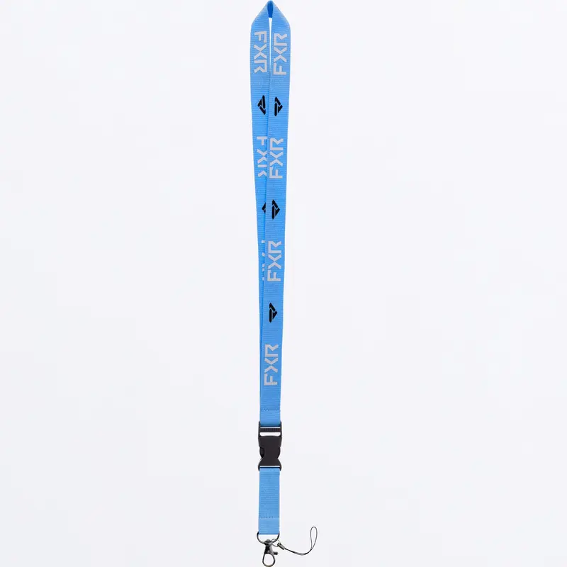 FXR LANYARD 24-SKY BLUE/WHITE