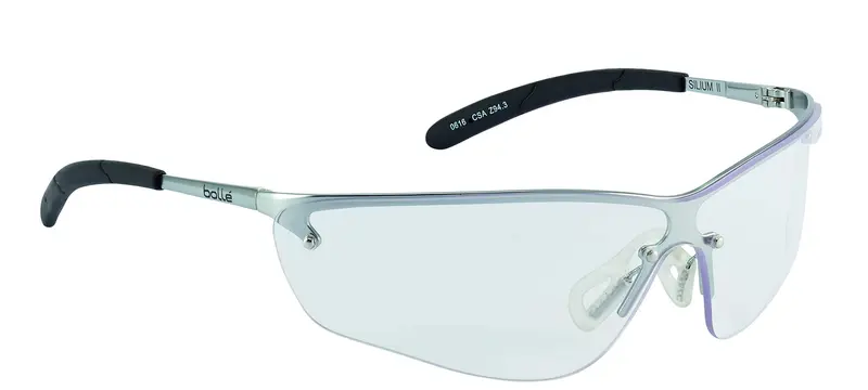 Gafas de Protección Bollé Silpsi Transparentes - Gafas de Seguridad Profesionales Negro