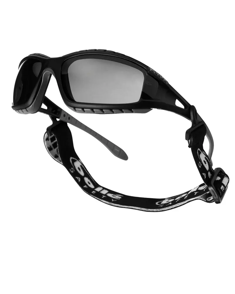 Gafas de Protección BOLLÉ Tracker Smoke - Lentes Ahumadas para Trabajo y Deporte