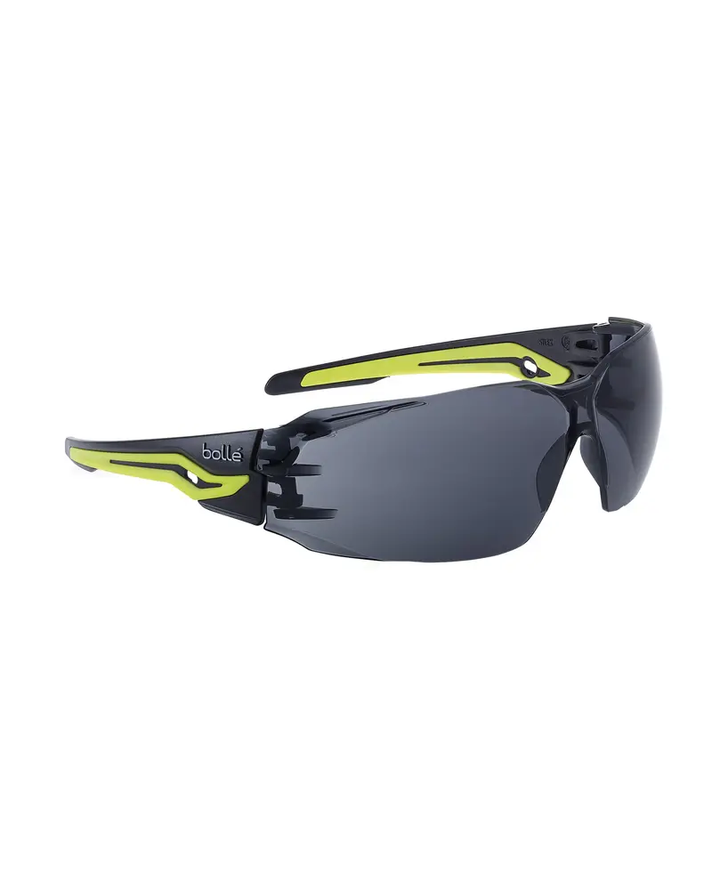 Gafas de Protección Mil-Tec BOLLÉ Silex+ Negras y Amarillas - Gafas Tácticas de Seguridad