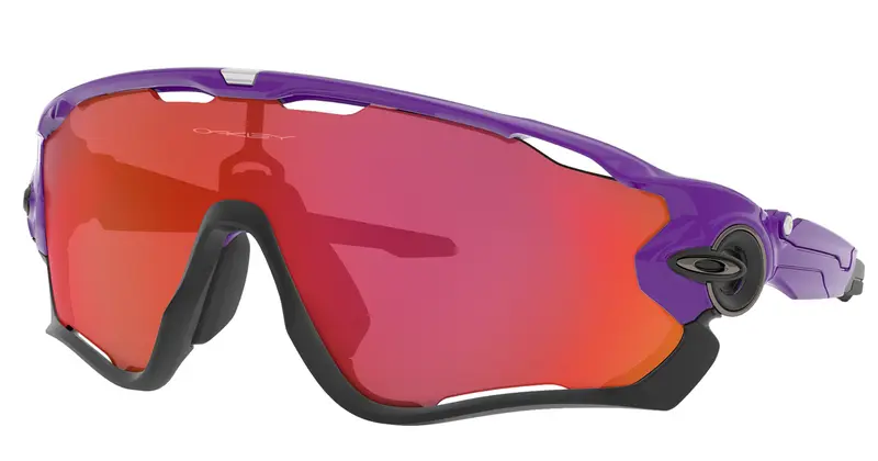 Gafas Oakley Jawbreaker Lila con lentes Prizm Trail Torch
