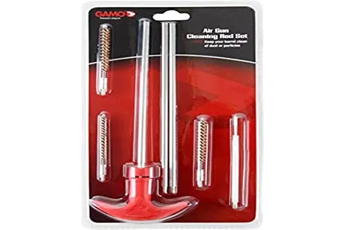 GAMO Conjunto de Varilla Limpiadora para Armas de Aire Comprimido - Kit de Limpieza Profesional