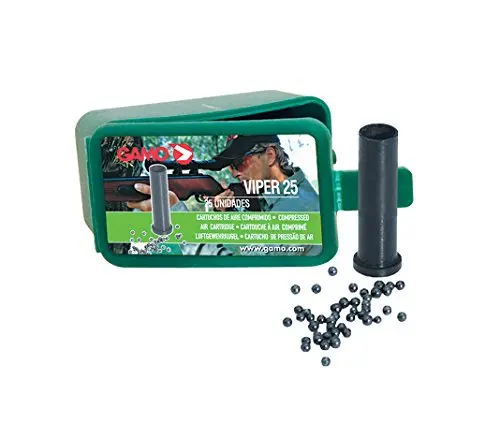 GAMO Viper Express Caja 25 Cartuchos Cal. 5.5 - Ideales para Objetos Móviles