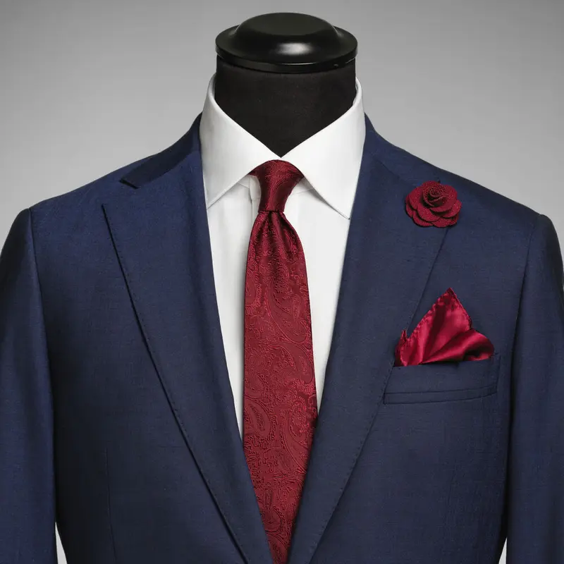 Giftbox Solid Paisley Tie