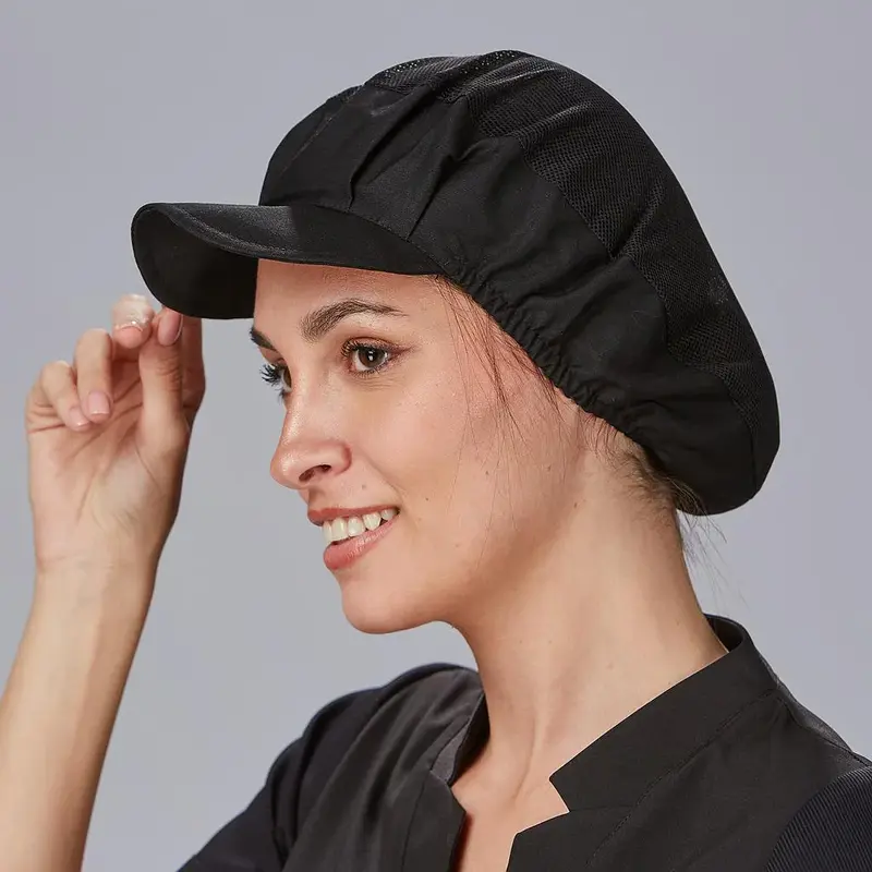 GORRA UNISEX POPELIN NEGRO (PAQ. 10 UNDS)