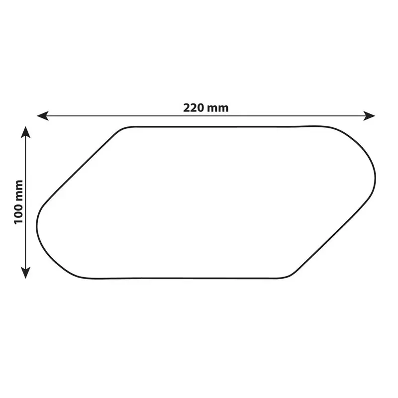 GRIP-TANK X1, PAR DE PROTECCIONES ADHESIVAS PARA D