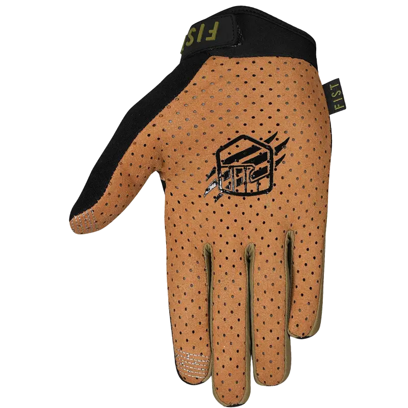 GUANTE FIST STOCKER BLACK TAN BREEZER
