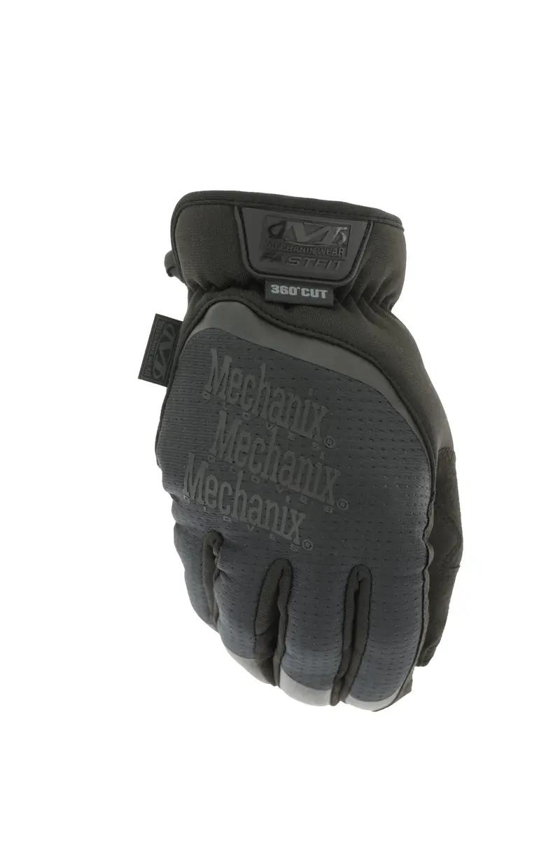 Guantes Anticorte Mechanix Wear FastFit D4-360 Covert Black Talla S - Protección Nivel 4