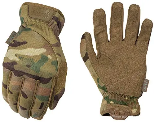 Guantes de Trabajo Glove Fastfit 78 MULTICAM Talla S - Ajuste Rápido y Camuflaje Militar