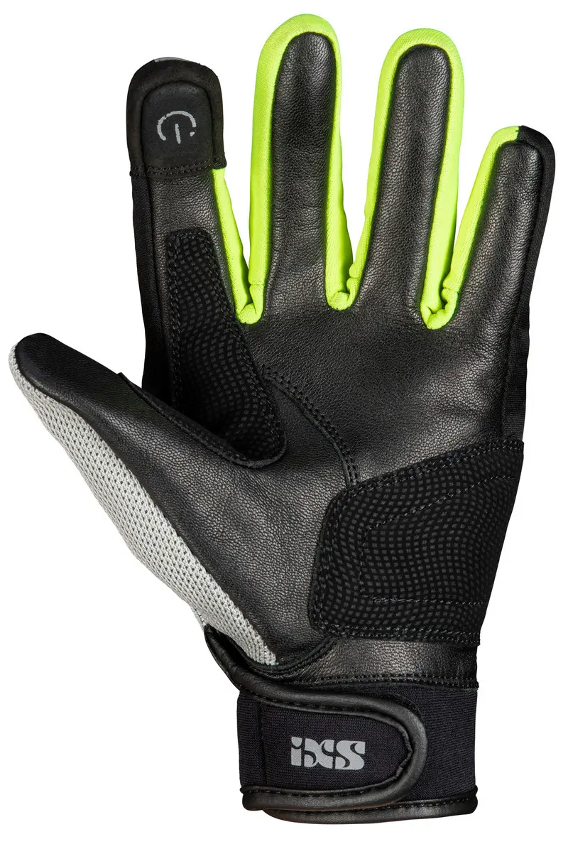 GUANTES IXS MUJER AMARILLO NEON EVO AIR CLASICO
