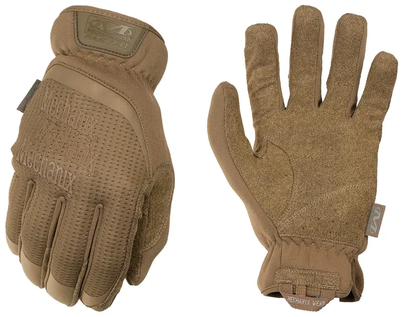 Guantes Tácticos Mechanix Wear FastFit Core 3 Coyote - Protección y Destreza Profesional