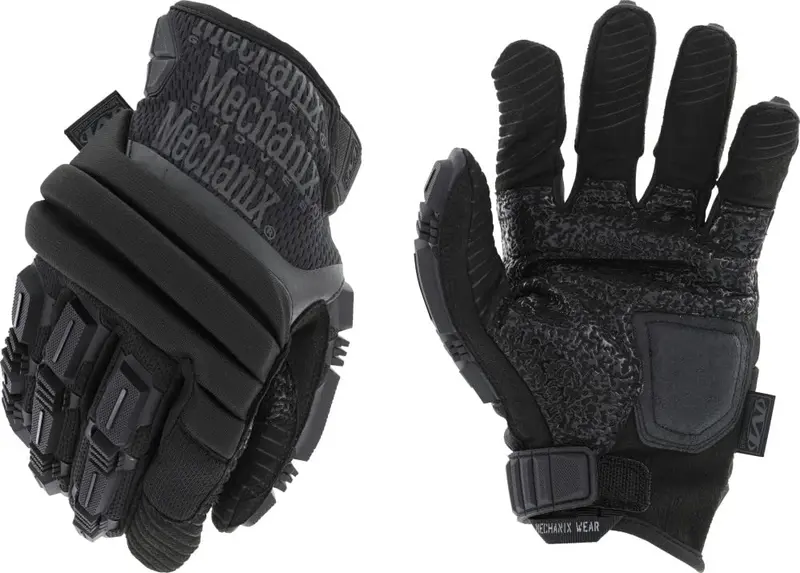 Guantes Tácticos Mechanix Wear M-Pact 2 Covert Black - Protección Profesional