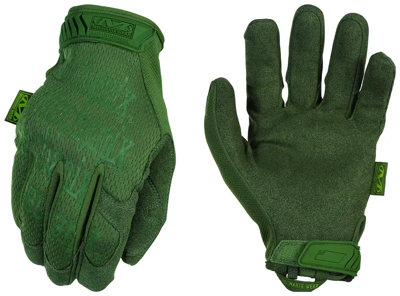 Guantes Tácticos Mechanix Wear Original Core 3 Olive Drab Talla S