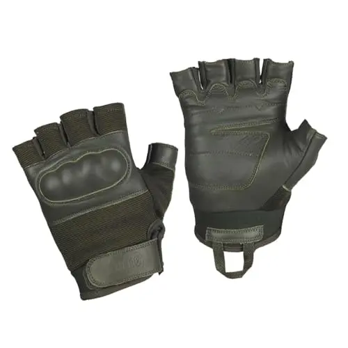 Guantes Tácticos Sin Dedos M-TAC Assault Tactical MK.4 - Olive XL