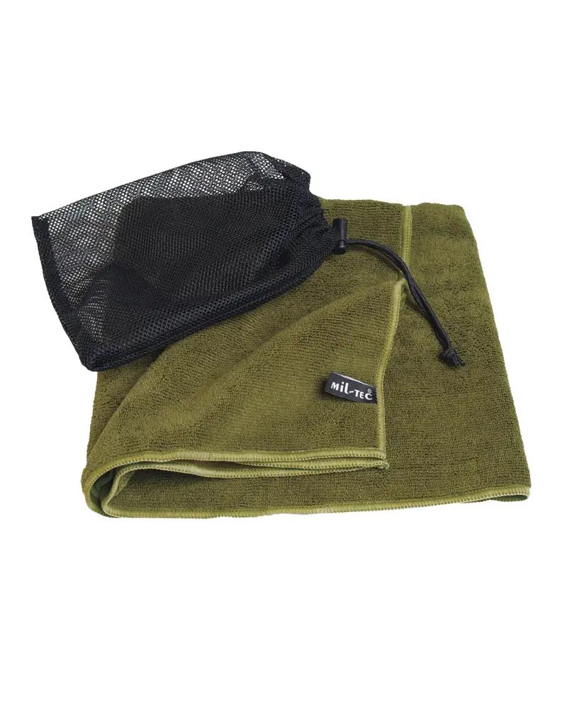 HANDTUCH MICROFIBRE 100X50 CM OLIV