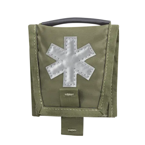 Helikon Micro Med Kit Adaptive Green - Botiquín Táctico Ultraligero 16g