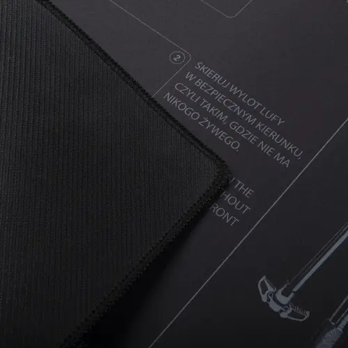 Helikon-Tex Alfombrilla de Limpieza de Rifle Negra - Superficie Antideslizante Resistente a Disolventes